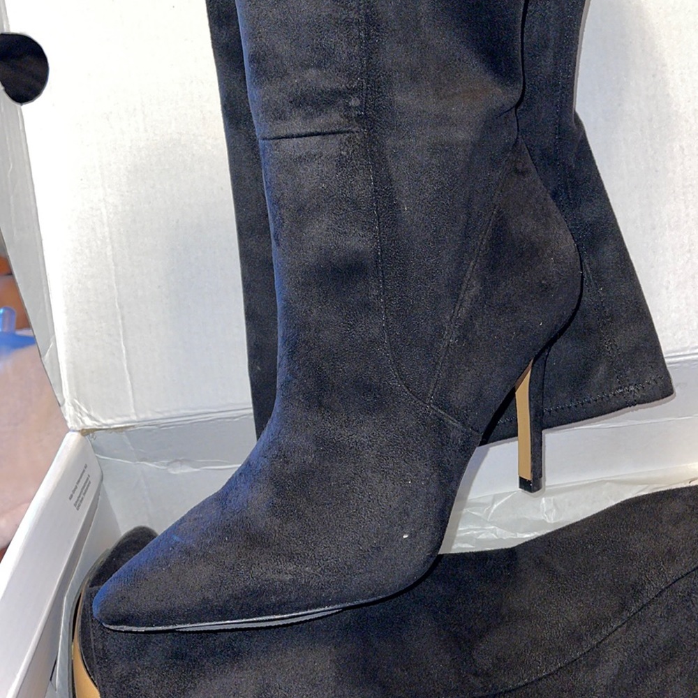 Suede over the Knee boots